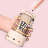 Electric Pencil Sharpener Electric Pencil Sharpener Fully Automatic Fast Sharpen Portable for 6mm-8mm Wood Pencils School Office