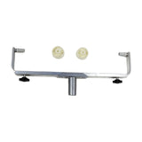 12~20inch Aluminum Alloy Paint Roller Frame Heavy Duty Double Arm Paint Roller Frame for Floor Ceilings Large Surface Painting