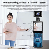 2K 4G Pro Digital Camera For Portable Recording: 180-Degree Rotatable Body/Bike Drive Recorder Without Memory