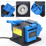 65W Multifunction Electric Sharpener Household Grinding Tool Knife Twist HSS Drill Scissor Chisel Electric Grinder Machine