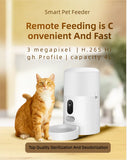 Automatic Quantitative Feeding Network Cat Dog Pet Video Remote Real-time Monitoring Smart Pet Feeder CCTV IP Camera