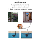 H927 Wireless Router Industrial Grade 4G LTE SIM Card Router with External Antenna Support 16 WiFi Users for Outdoor