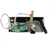 20pin Lvds Lcd Display Industrial Panel Pc Touch Multi Panel Touch Screen 12.3inch 1280x480 With Dvi Vga Driver Board