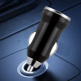 Charging Power Adapter with Indicator Light Phone Adapter USB Port Mini USB Charger Adapter for Smartphone Tablet MP3