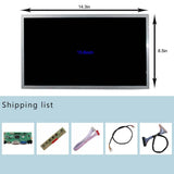 VSDISPLAY 15.6 inch G156HTN02.1 FHD 1920X1080 16:9 TFT-LCD Screen Industrial Display with VGA DVI LCD Controller Board