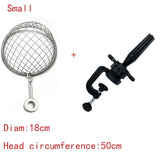 Metal Wig Holding Stand – Head Shape Frame for Silk-Based Topper & Wig Making Best Tool