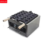Electric Gourd Shaped Waffle Maker 1800W 10PCS Mini Gourd Shaped Bread Waffle Machine Non-Stick Coating Takoyaki Snak