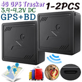 1-2PCS 4G GPS Tracker with App 3.4-4.2V DC GPS BD Real Time Anti-Lost Recording Tracking Device for Elderly Pet Car
