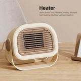 Portable Table Heater for Indoor Use, 400W Mini Fast Heating Garage Heaters,Built-in Desk Gift Set by Kasydoff