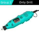 Tungfull Electric Drill Dremel Grinder Engraver Pen Mini Drill Variable Speed Rotary Tool Grinding Machine Electric Hand Drill