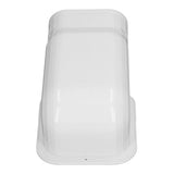 Air Conditioner Tubing Cover PVC 5-10HP Model 431 Wall Protective Line Cover Accessory for Indoor Outdoor with Upper Lower 2pcs