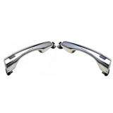 Exclusive 1Pair Front Door Inductive Chrome Handle Have Button 82651-C5710 82661-C5710 For Kia Sorento 2015-2018 Outer Pull Hand