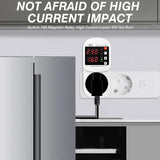 Automatic Voltage and Current Protector Socket LED Display Multifunctional Refrigerator Protecting Socket with Automatic Reset