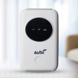 4G Router Portable Wireless LTE WiFi Modem 3200mAh Pocket Hotspot 150Mbps Wide Coverage with SIM Card Slot 10 WiFi Users