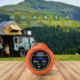 Carbon Monoxide Detectors, Air Quality Monitor With Altimeter, Barometer, Temperature,Humidity Monitor 6 In 1 CO Detector