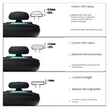 For Switch2 Case Plastic Grip Protective Shell +Joystick Caps Kit For Nintendo Switch2 NS2 Grip Case Dust-Proof Cover B