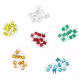 60pcs Fuse Kit  Assortment Set For Truck Motorcycle Q8R3 (5A/10A/15A/20A/25A/30A)