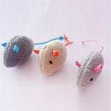 100pcs Cat Mice Toy Plush Catnip Filled Mouse for Indoor Cats and Kittens