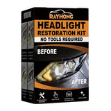 Car Headlight Restoration Set Headlight Cleaner Restorer Kit Headlight Yellowing Repair Set for Car Taillight Headlight