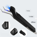 New Adjustable Hand-held Uv Lash Lamp Eyelash Extensions Uv Glue Dryer Led Light