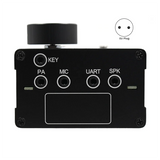 8-Band SSB/CW QRP Transceiver QRP Shortwave Radio Transceiver With SDR + Mic + Battery + Charger With 1602 Screen EU Plug