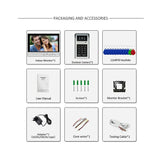 New 9 inch WIFI Video Doorbell Tuya Intercom System Waterproof Outdoor 1080P Door Phone Camera With ID Card Password APP Unlock