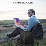 B27B For Anker 521 Carrying Case Travel Storage Bag For Portable Power Station Organizer Bag With Shoulder Strap Handle