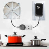 1 PC AC220-250V 680W Fan Speed Controller 3A Stepless Speed Governor With 7 Hole Socket For Fan Incandescent Lamp