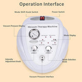 24-Cup Vacuum Therapy System - Non-Surgical BBL & Breast Enhancement Machine with 3 Pumps - Body Cupping Massage Butt Lifting