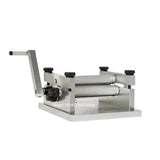 DIY Manual Plate Rolling Machine Soft Metal Tube Bending Machine Household Round Roller Tube Machine Bending Processing Tools