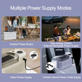Mini Home Dormitory Office Camping 110V-220V Portable Small Ice Maker 12V Car Cube Ice Automatic Ice Making Box Ice Machine