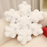 2025 New Snowflake Throw Pillow Safe for Kids Sensitive Skin Comfortable
