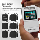 Tens Massager Ems Muscle Stimulator Acupuncture Electrical Pads Pulse Low Frequency Physiotherapy Slimming Machine Health Care