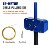 Semi-Automatic Threading Tool Electrician Specific PVC Concealed Pipe Thread Puller Industrial Electric Cable Puller Wire Tool