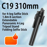 Selfie stick tripod, anti shake and retractable phone holder, portable travel Bluetooth live streaming camera tool