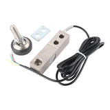 Shearing Beam Pressure Sensor Weighing Sensor Shear Beam Load Cell Sensor 1000KG with 4‑ Shielded Cable Weighing Sensor