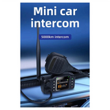 Zello 4G Full Band Radio Car Intercom Communicator Set