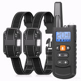 H769 Rechargeable Dog Training Collar Remote Shock/Vibration/Beep/Light, IPX7 Waterproof, 300M Range for Small to Large Dog