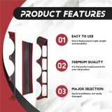 For Subaru BRZ/Toyota GR86 Center Console Carbon Fiber Car Trim Sticker CD Air Conditioning Panel Interior Accessories