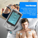 EMS Muscle Stimulator Digital Therapy Machine Acupuncture Body Massager Tens Low Pulse Body Massage Physiotherapy Device Set
