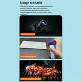 ABWG-X3 Mini Turbo Jet Fan Powerful Blower 130000R 52m/S Violent Turbo Fan Electric Air Duster for PC Keyboard