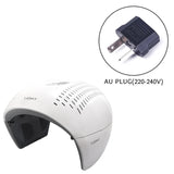 New 7 Color Round FoldableLED Photon Light Therapy Facial Device Skin Rejuvenation Acne Remover Anti Wrinkle Beauty Equipment