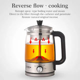 110V/220V Electric Kettle Automatic Steam Spray Teapot Multifunctional Glass Teapots Thermo Pot Household Boil Water Kettle 1.3L