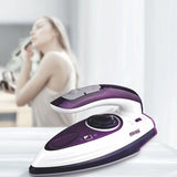 1200W Portable Steam Iron - 3-Speed Ceramic Soleplate Iron with Dry/Steam Modes, Compact Household Garment Press (OEM Available)