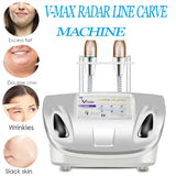 V max High Frequency Ultrasonic Machine Radar Line Engraving Facial Beauty Instrument Face Lifting Skin Rejuvenation Skin Care