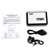 USB Cassette Tape Music Audio Player to MP3 Converter USB Cassette Player Capture Recorder to USB Flash Drive No PC