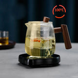 200W Cup Heater Mug Warmer 100°C Hot Tea Makers Warmer Coaster 5 Gear Cup Heaters Coffee Milk Tea Heating Pad 110V/220V