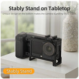 Quick Release Photography Street Grip Kit Shutter Button 2 in1 Detachable Rabbit Cage Grip Lightweight for DJI Osmo Action 6
