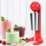 Double Head Electric Milkshake Machine Maker Coffee Drink Mixer Milk Frother for Home Bar Electric Milkshake Machine EU Plug