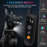 Electric Dog Training Collar KP886-3 For 3 Dogs Electric Pet Collar with Shock VIbration and beep functions
